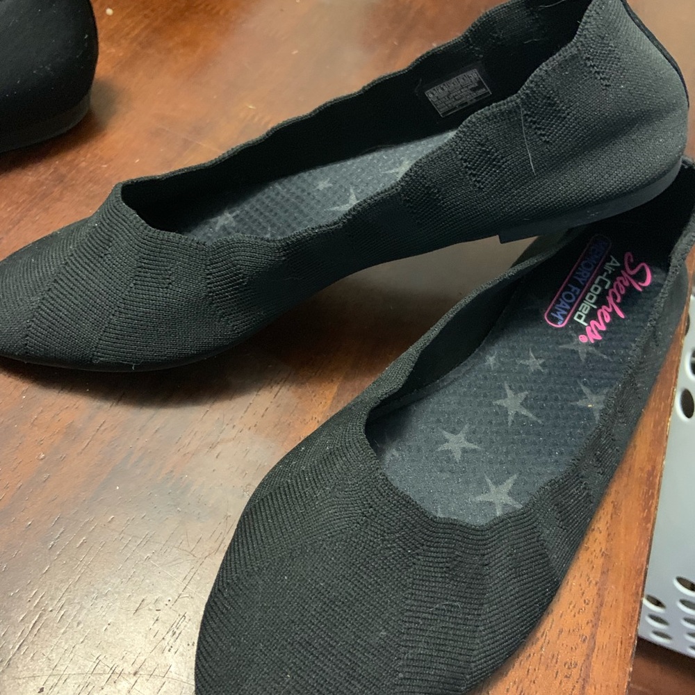 Black flats